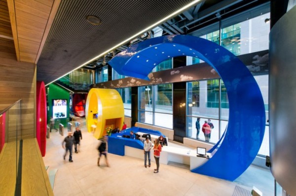 Один из крупнейших офисов Google