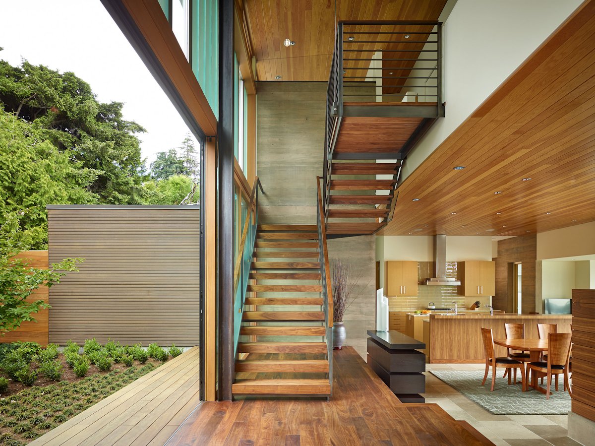 Courtyard House в Seattle