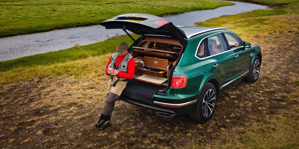 Bentley Bentayga для любителей рыбалки