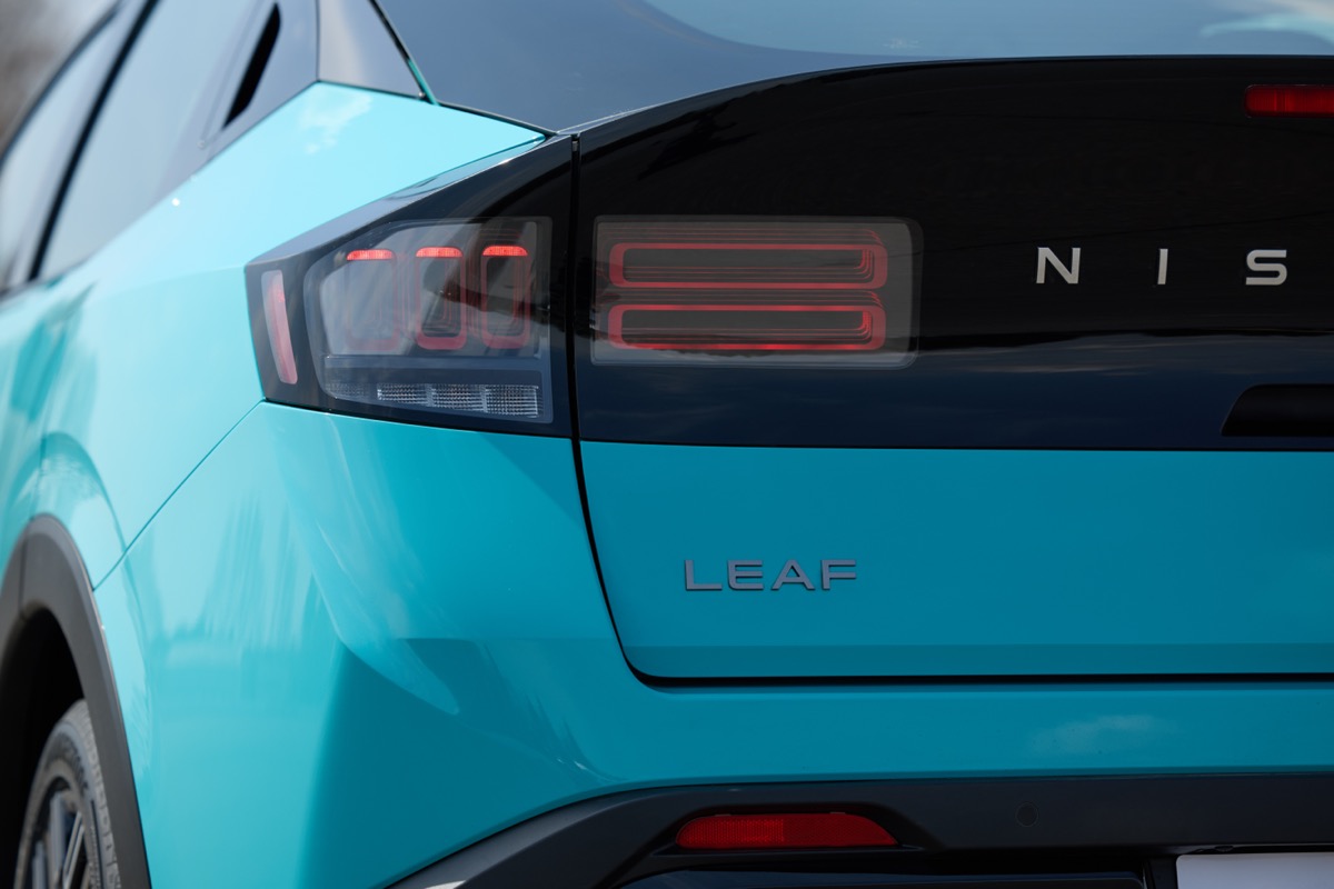 The new Nissan Leaf